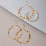 Set Bracciali Catena