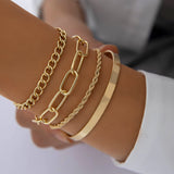 Set Bracciali Catena